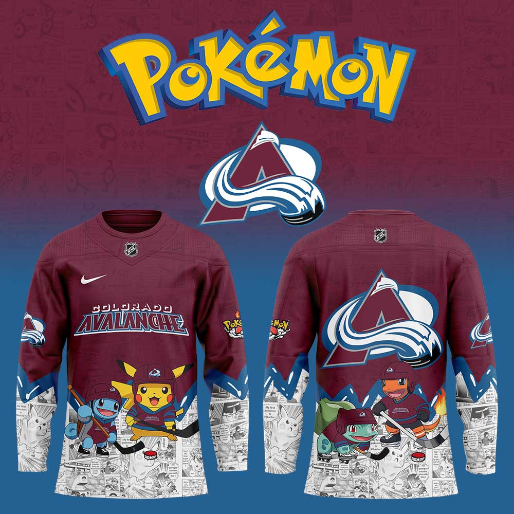 Colorado Avalanche X Pok?Mon New Jersey