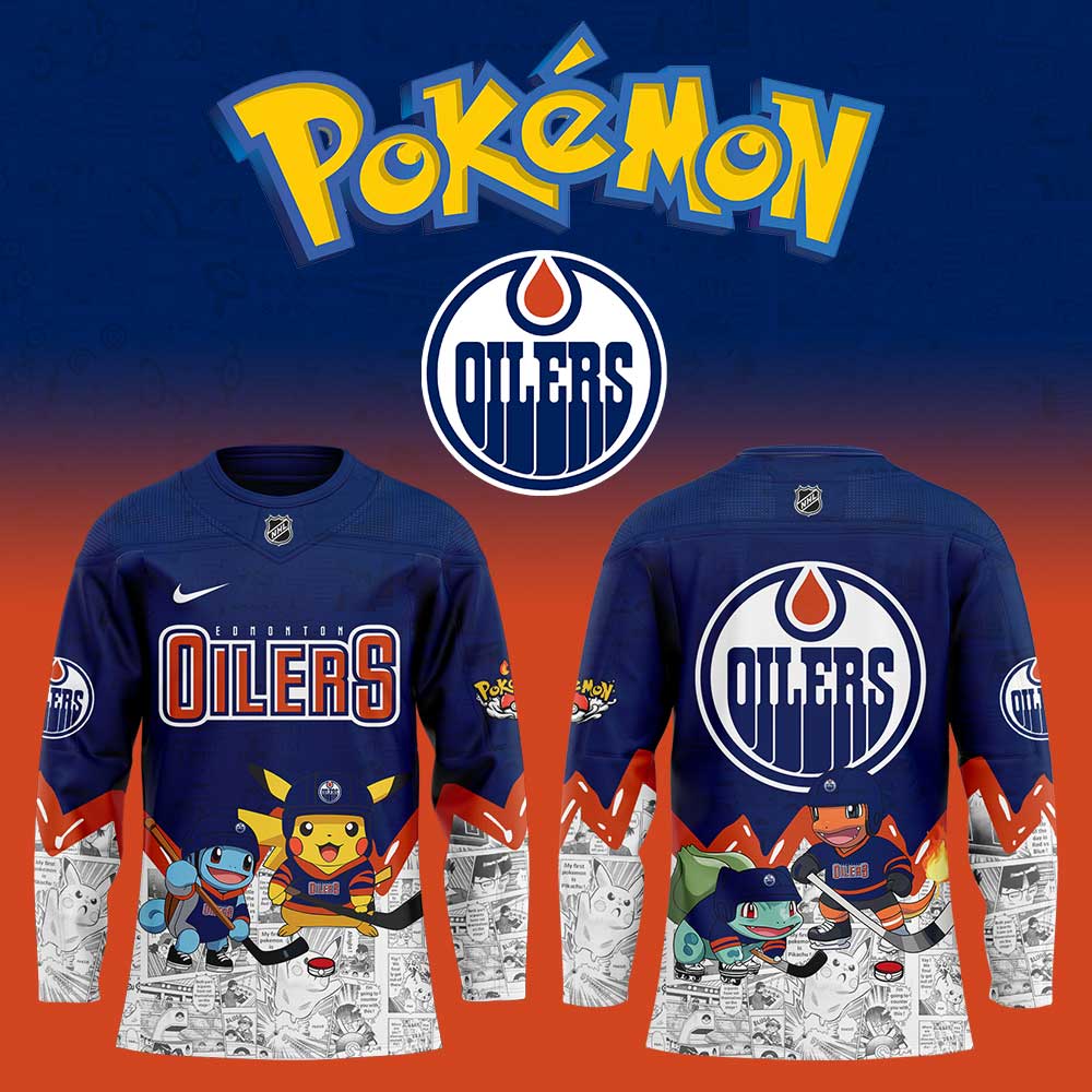 Edmonton Oilers X Pok?Mon New Jersey