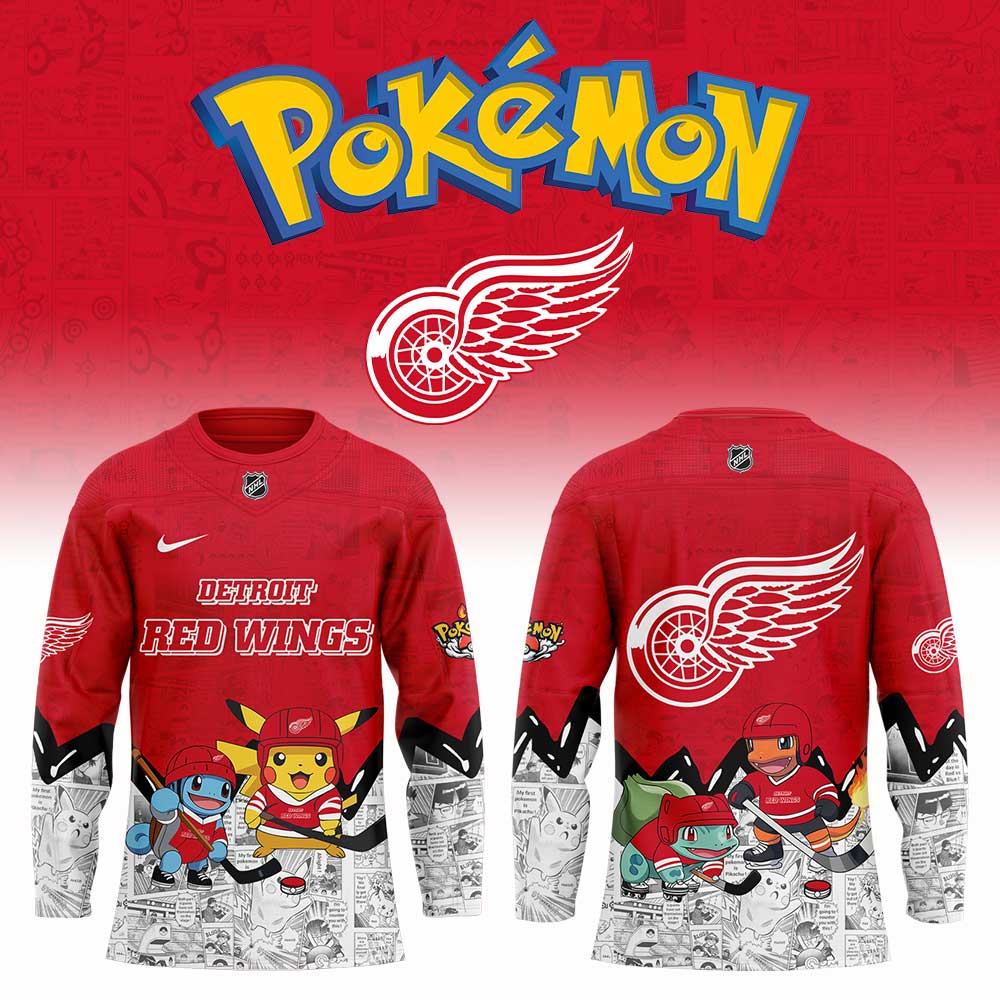 Detroit Red Wings X Pok?Mon New Jersey