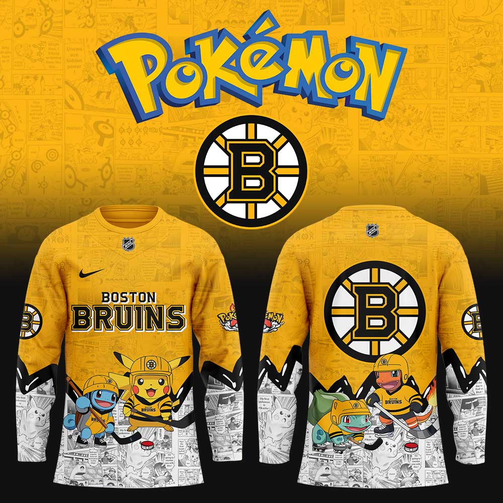 Boston Bruins X Pok?Mon New Jersey