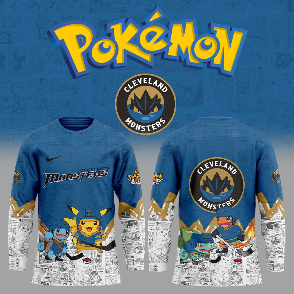 Cleveland Monsters X Pok?Mon New Jersey