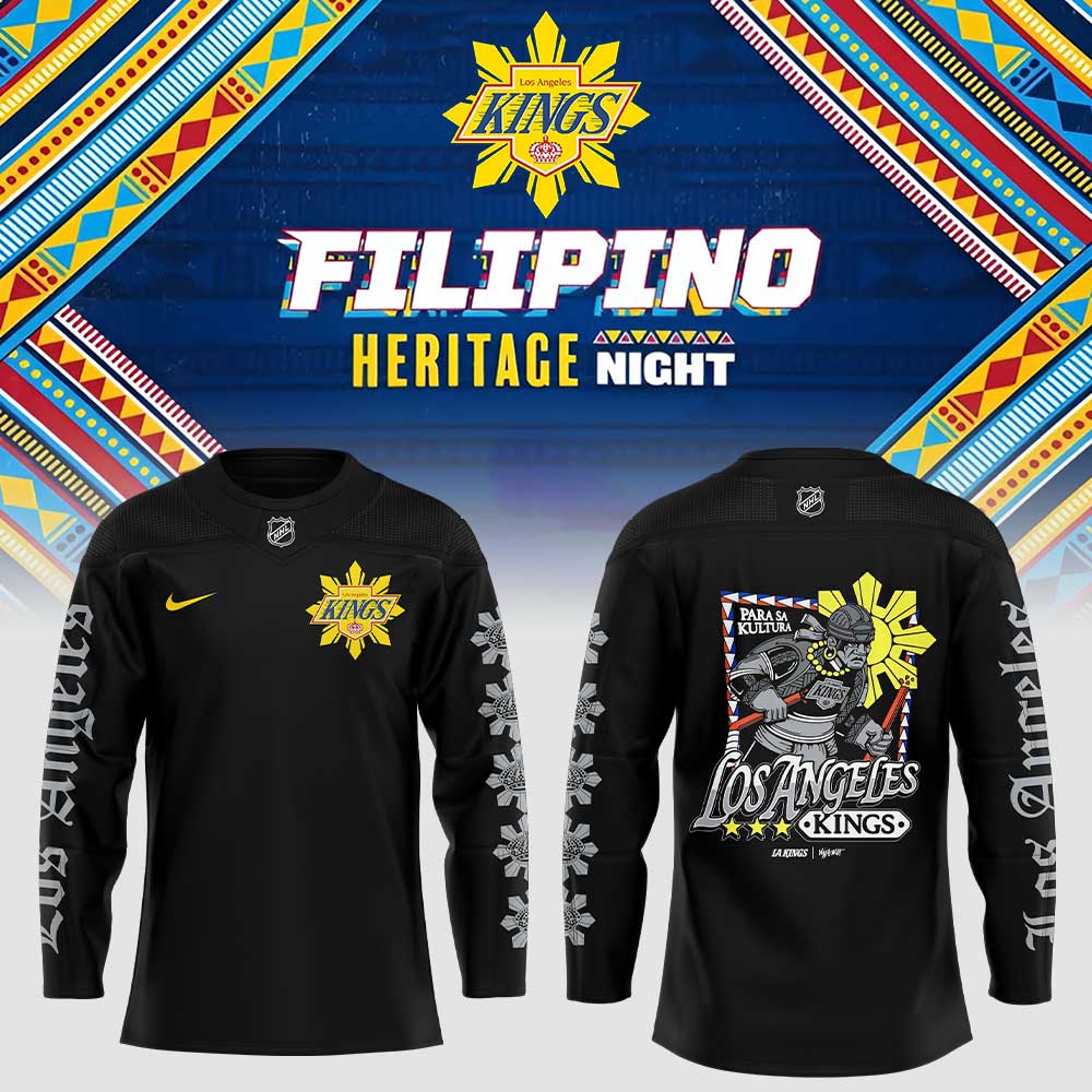 Los Angeles Kings Filipino Heritage Night V2 Jersey