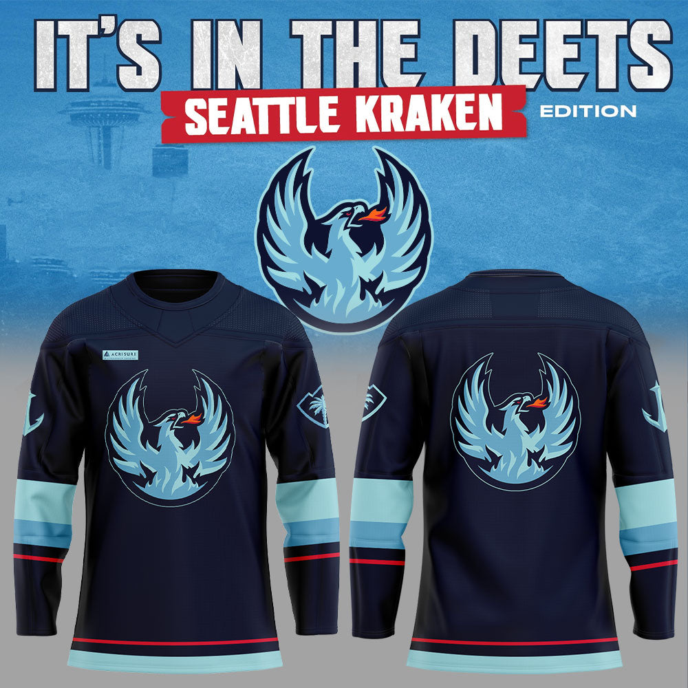 Coachella Valley Firebirds Seattle Kraken Edition Jersey