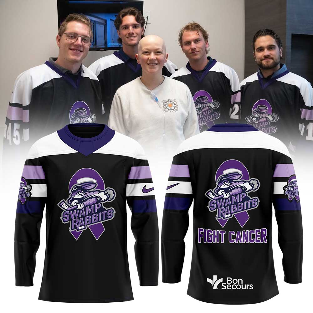 Greenville Swamp Rabbits Fight Cancer Jersey