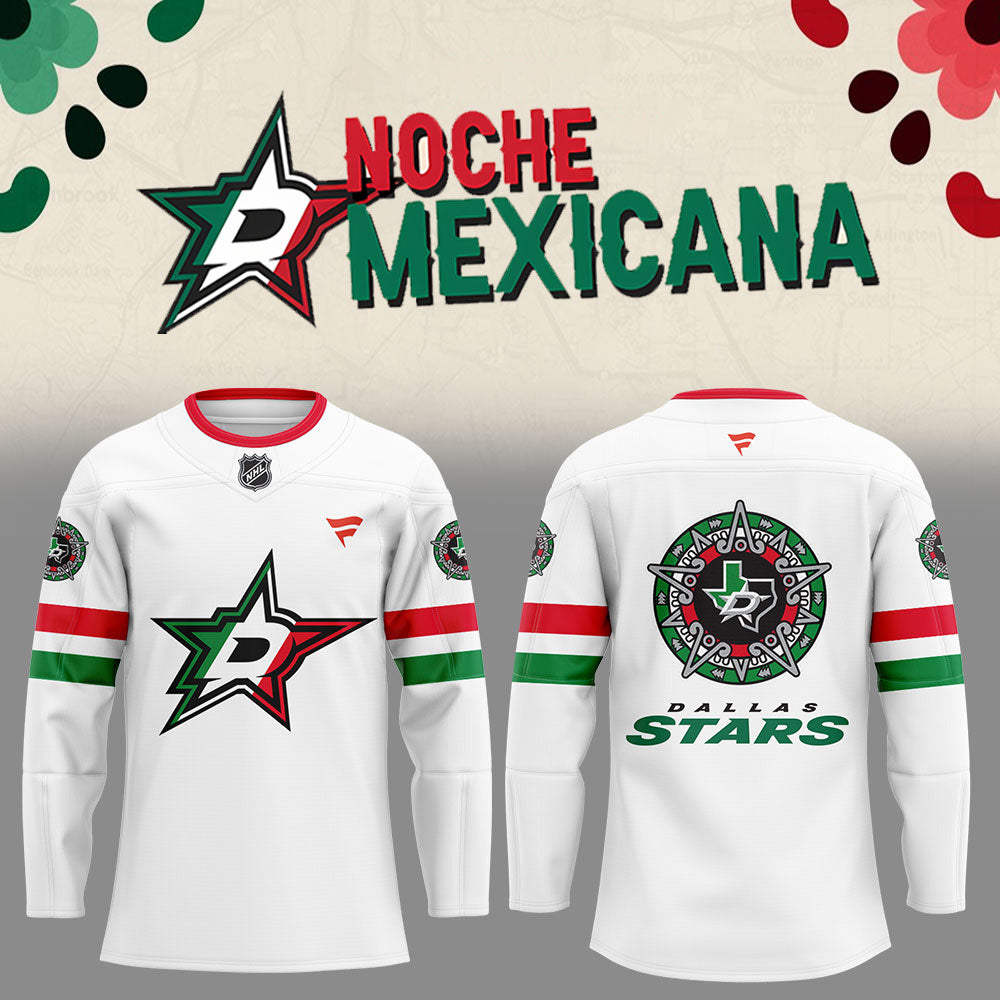 Dallas Stars Noche Mexicana Jersey