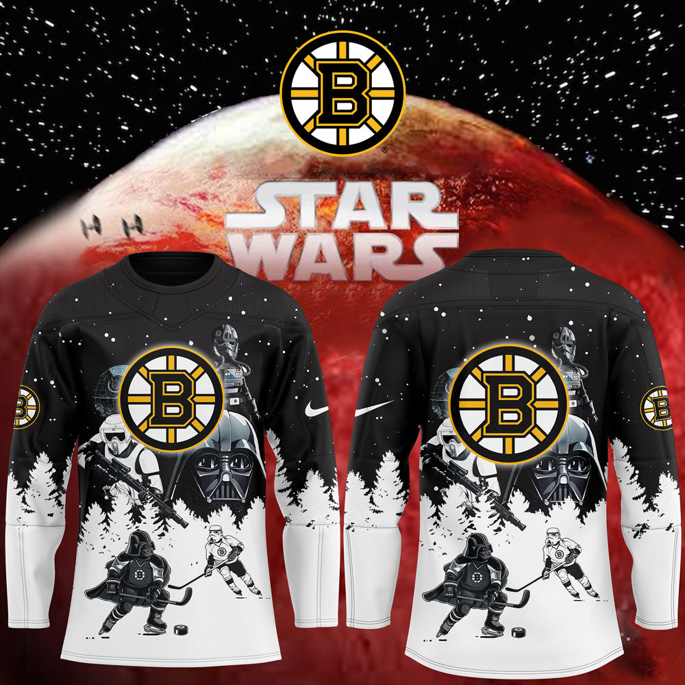 Boston Bruins Star Wars Uniform Jersey