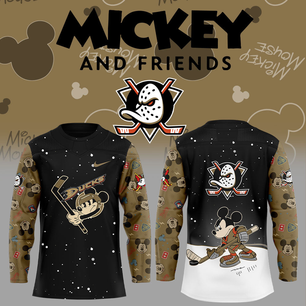 Anaheim Ducks Mickey &amp; Friends Uniform Jersey