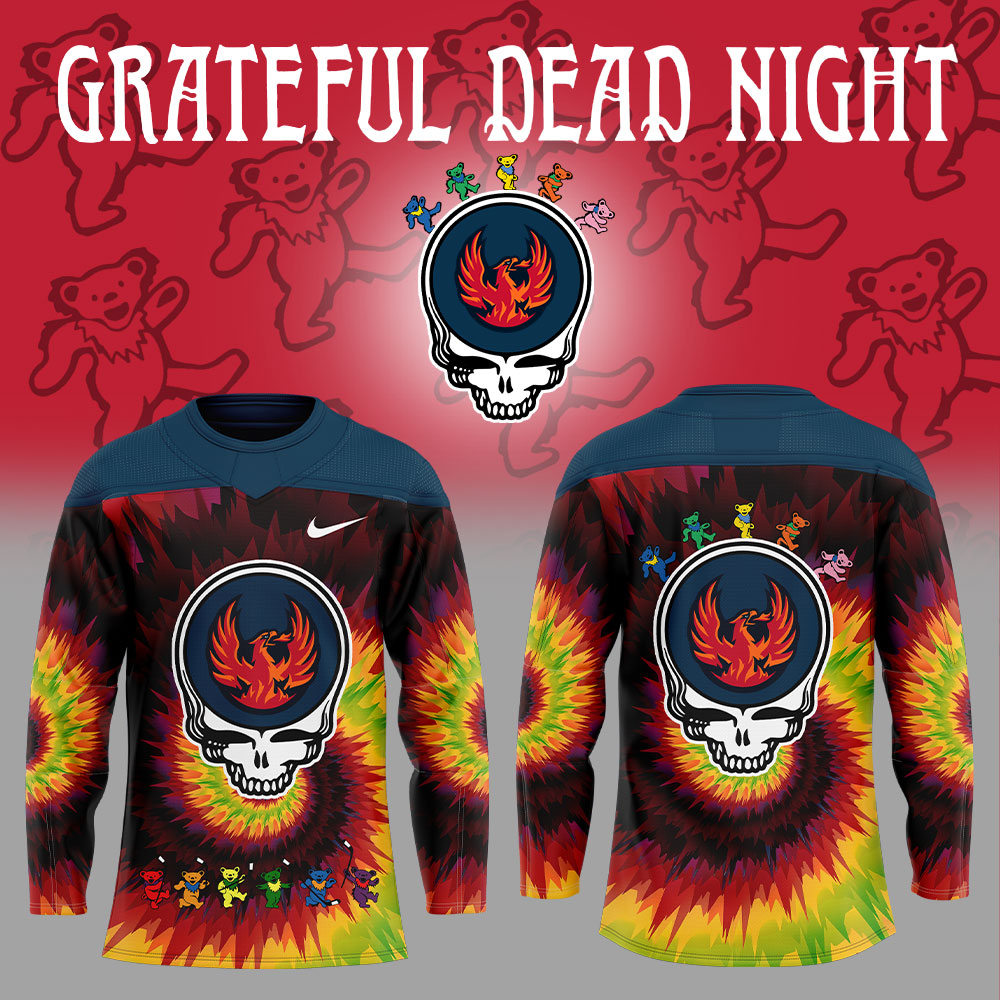 Coachella Valley Firebirds Grateful Dead Night Jersey