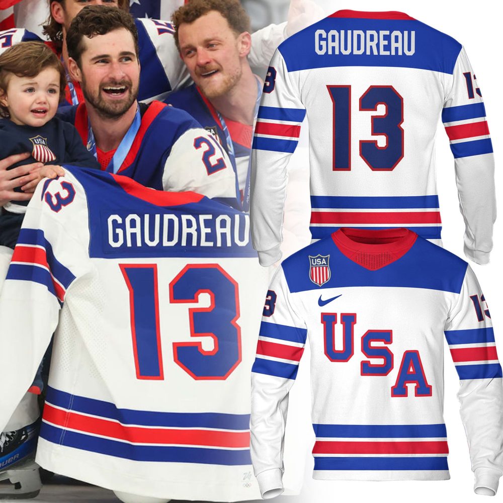 Johnny Gaudreau Usa Team Hockey Jersey