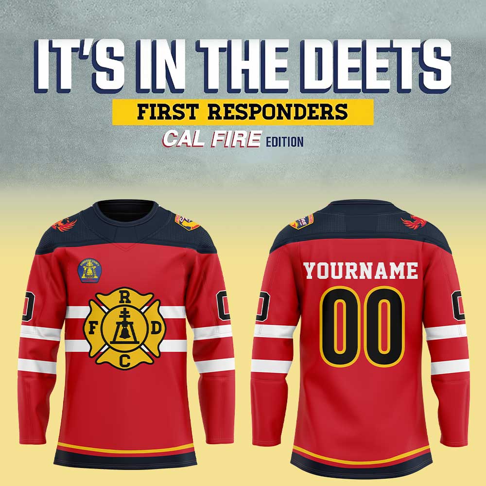 Coachella Valley Firebirds For The First Responders Jersey