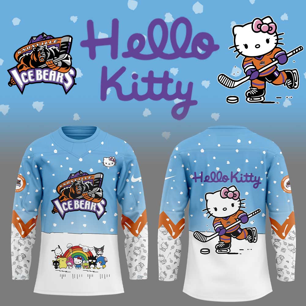 Knoxville Ice Bears X Hello Kitty Jersey
