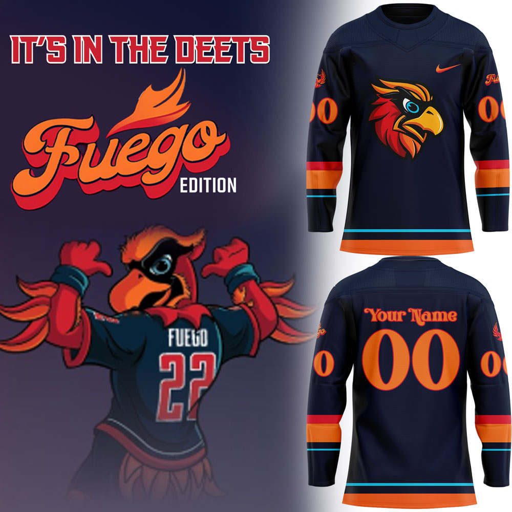 It`S In The Deets Fuego'S Birthday Edition Jersey Custom Name, Number For Fans