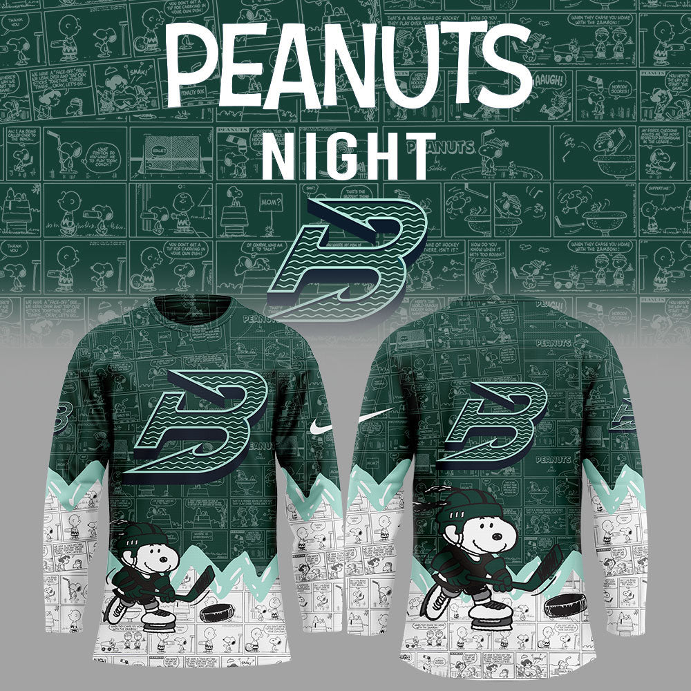 Boston Fleet 75Th Anniversary Of Peanuts Jersey