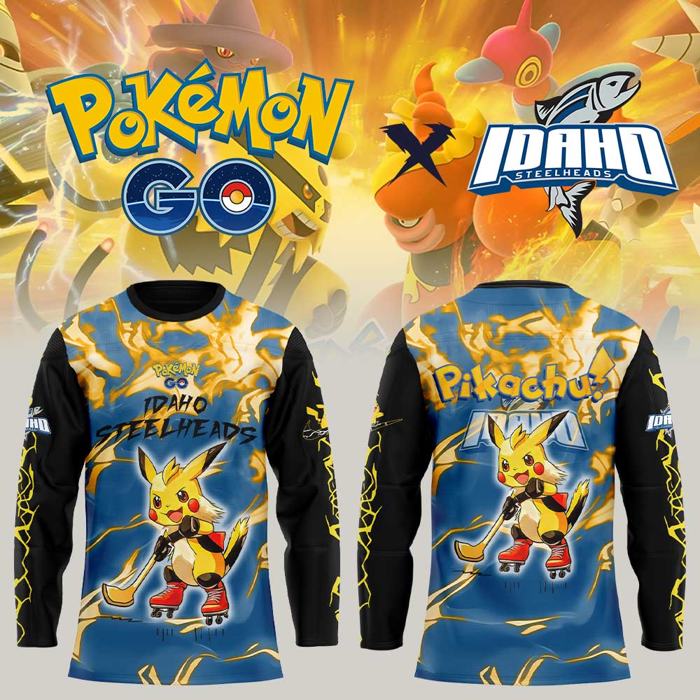 Idaho Steelheads X Pok?Mon Go Jersey