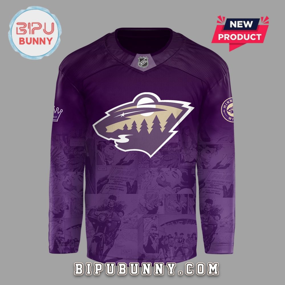 2025 Minnesota Wild X Prince Night Hockey Jersey