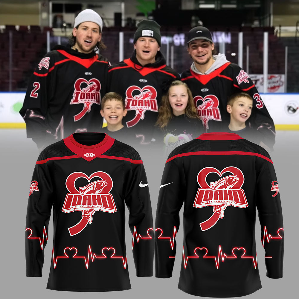 Idaho Steelheads Jayden Deluca Foundation Jersey