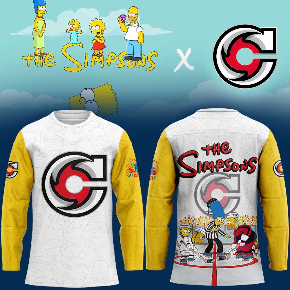 Cincinnati Cyclones X 35Th The Simpsons Jersey