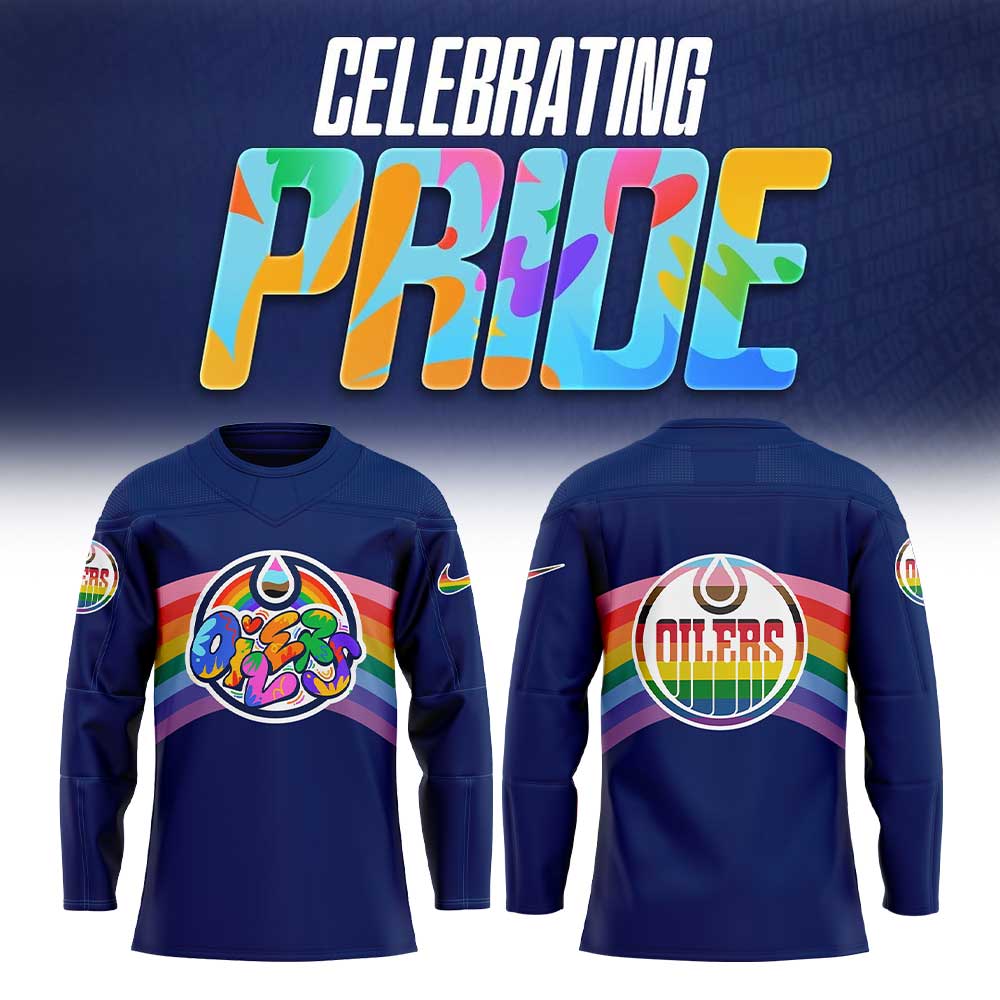 Edmonton Oilers Celebrating Pride V2 Jersey
