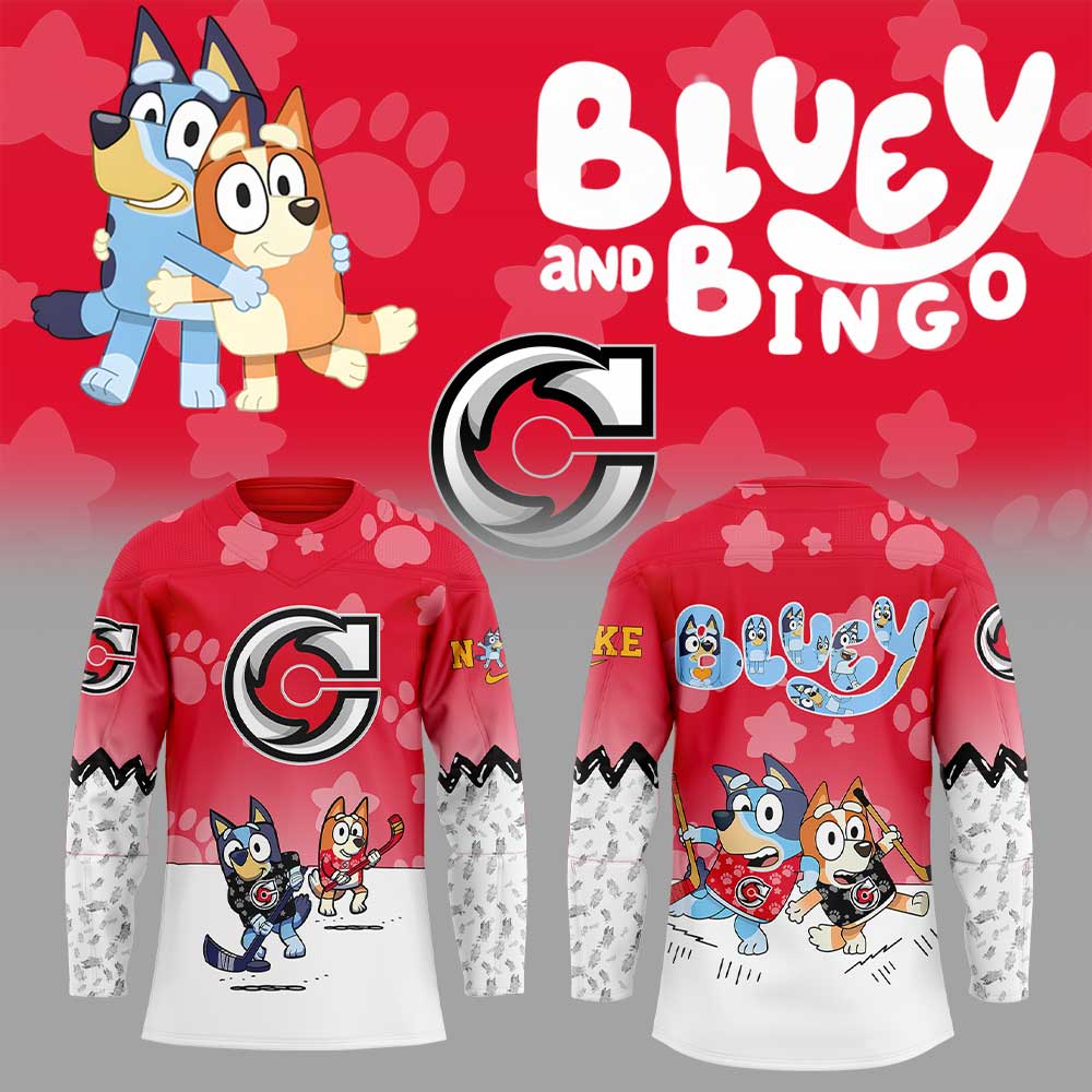 Cincinnati Cyclones Bluey And Bingo Jersey