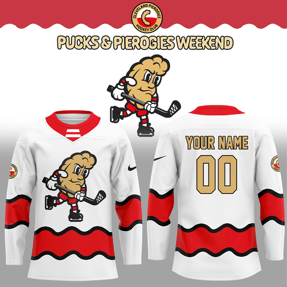 Cleveland Pierogies Uniform Custom Name, Number For Fans Jersey