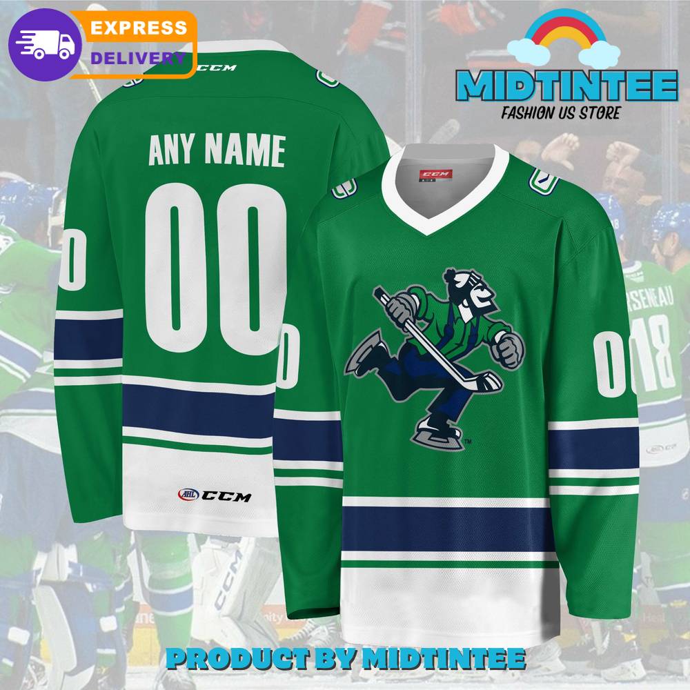 Ahl Abbotsford Canucks 2024 Personalized Hockey Jersey