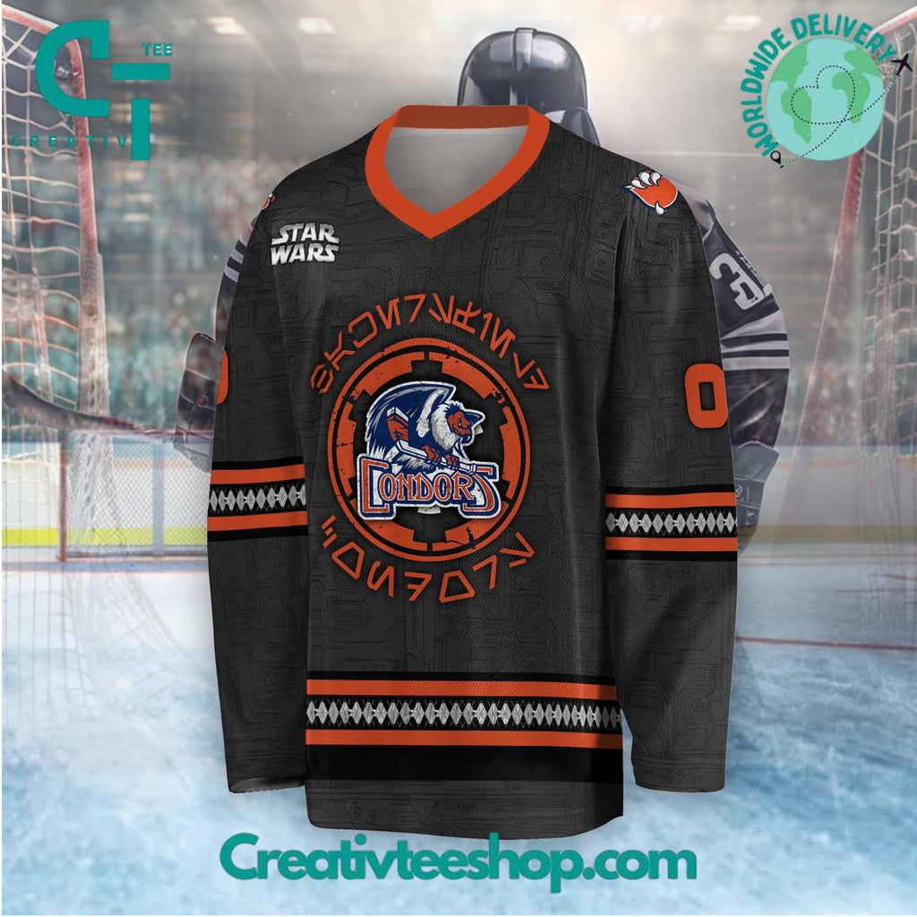 Ahl Bakersfield Condors X Star Wars 2024 Hockey Jersey