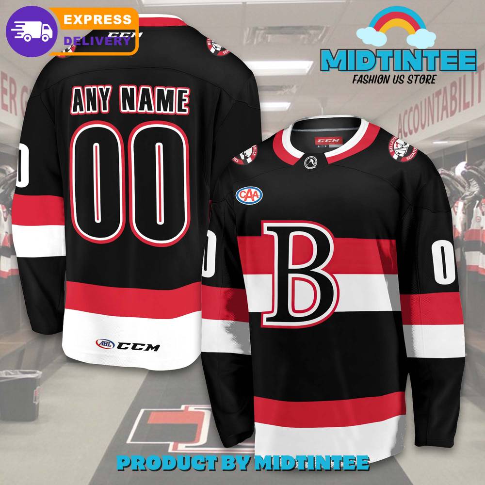 Ahl Belleville Senators 2023-2024 Personalized Hockey Jersey