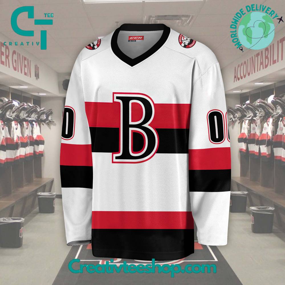 Ahl Belleville Senators 2024 White Hockey Jersey