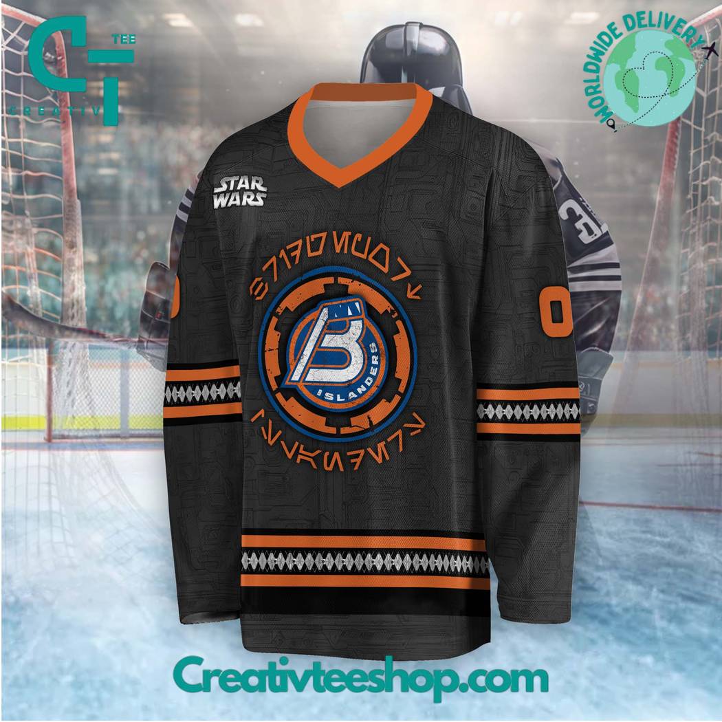 Ahl Bridgeport Islanders X Star Wars 2024 Hockey Jersey