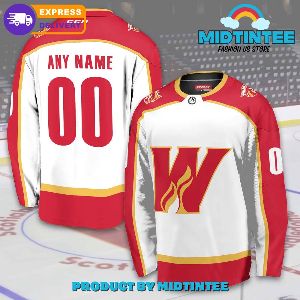 Ahl Calgary Wranglers 2023-2024 Personalized Hockey Jersey