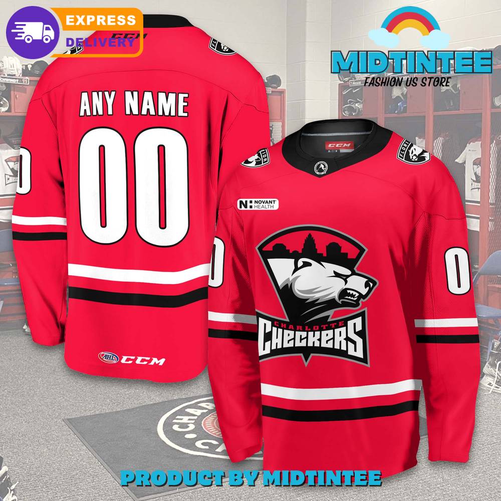 Ahl Charlotte Checkers 23-24 Personalized Hockey Jersey