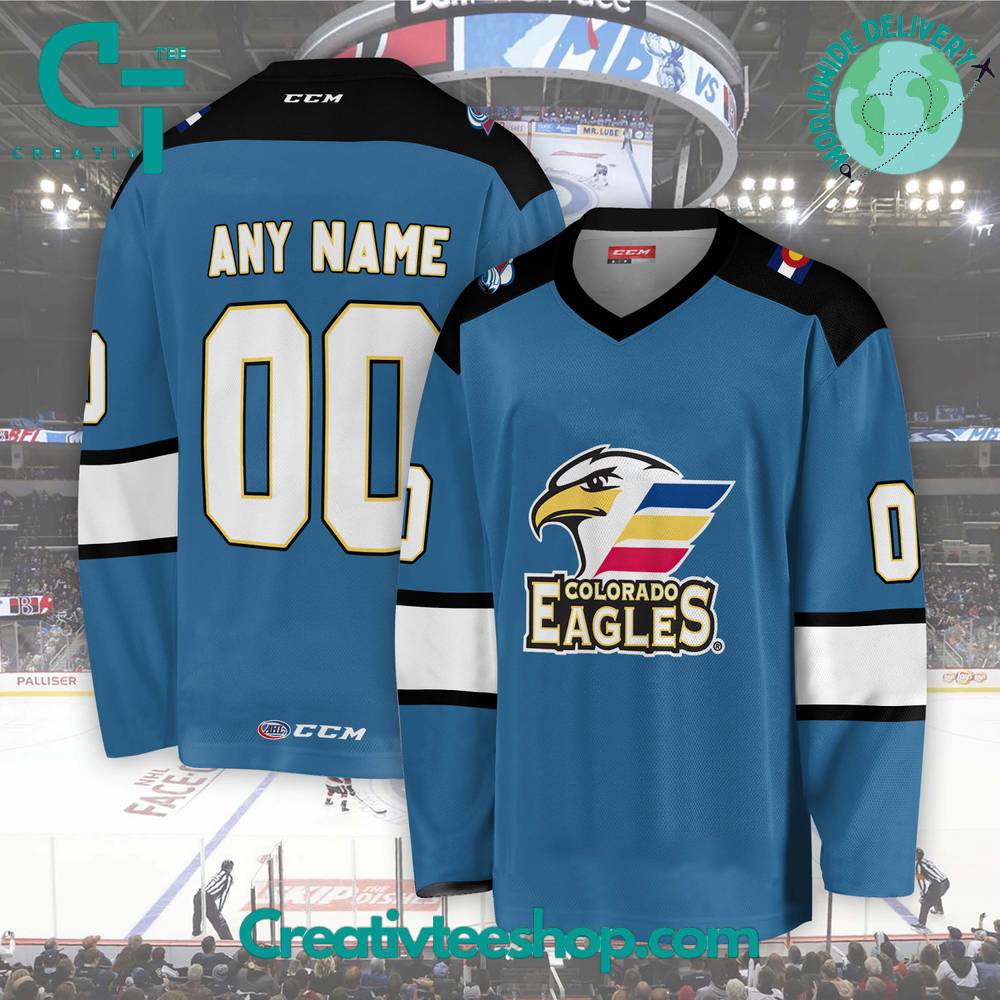 Ahl Colorado Eagles 2024 Hockey Jersey