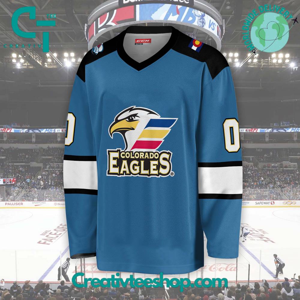 Ahl Colorado Eagles 2024 Hockey Jersey