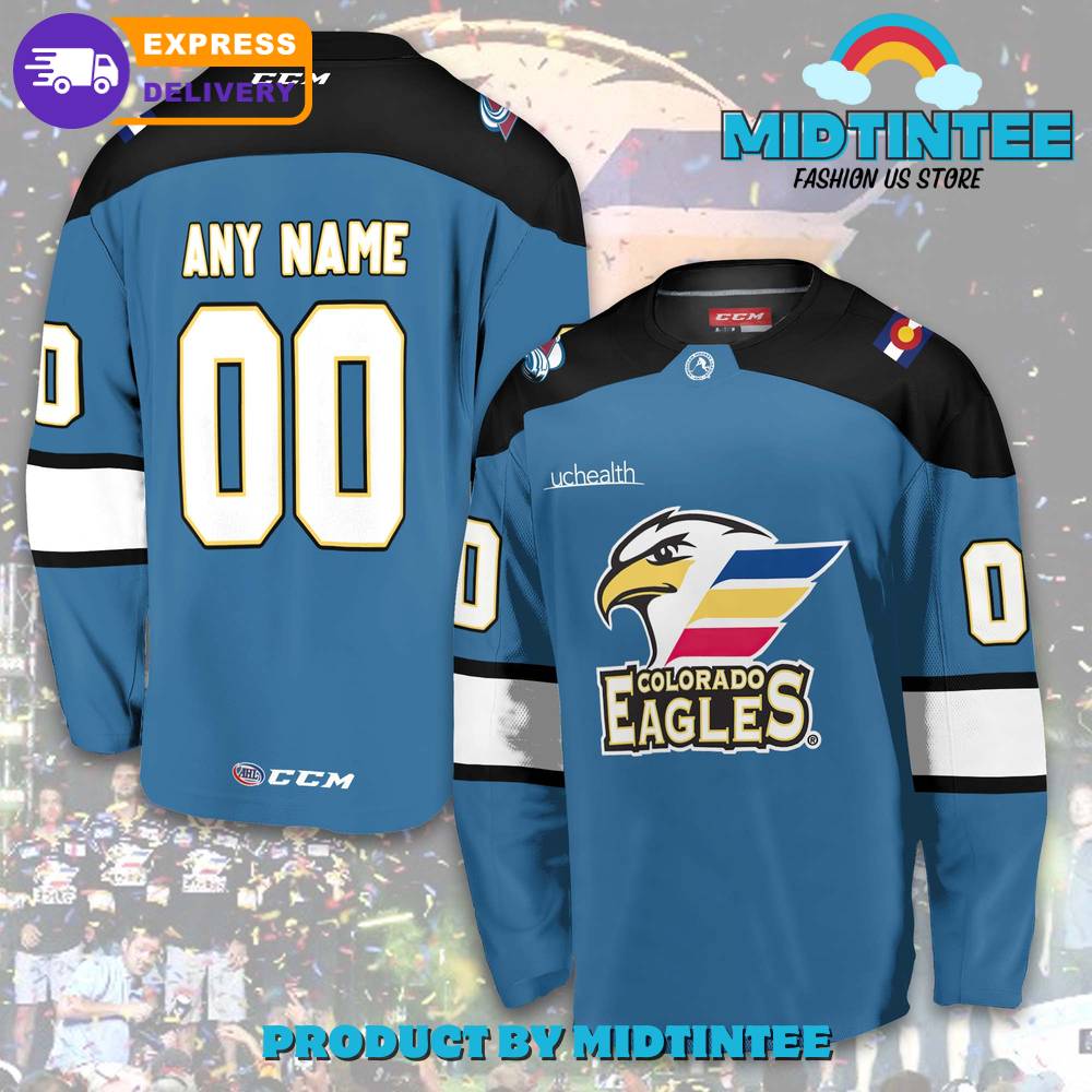 Ahl Colorado Eagles 2024 Personalized Hockey Jersey