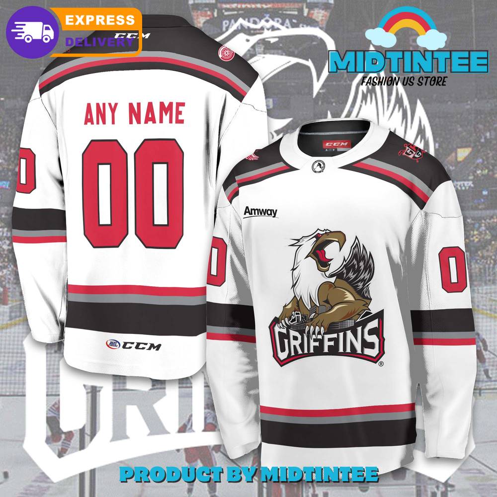 Ahl Grand Rapids Griffins 2024 Personalized Hockey Jersey