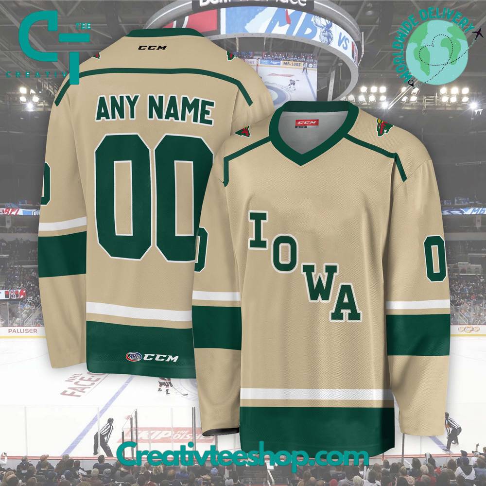 Ahl Iowa Wild 2024 Hockey Jersey