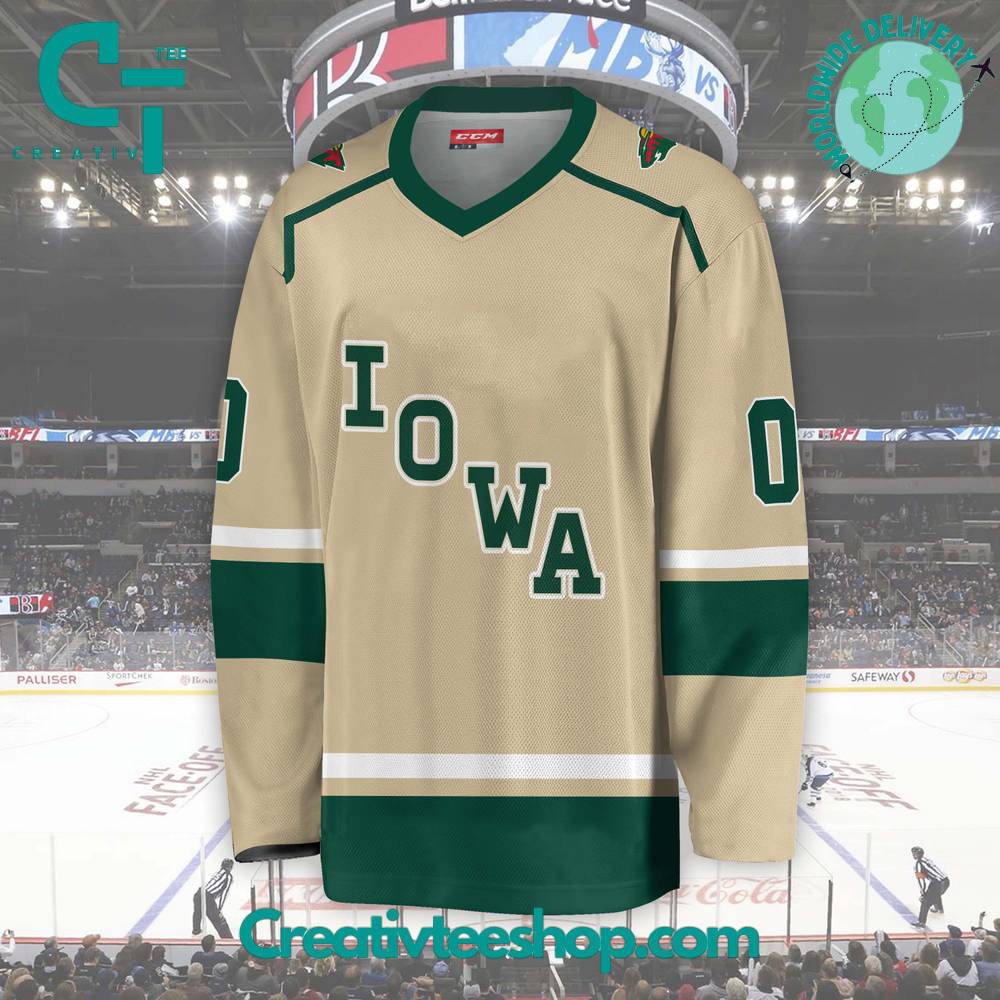 Ahl Iowa Wild 2024 Hockey Jersey