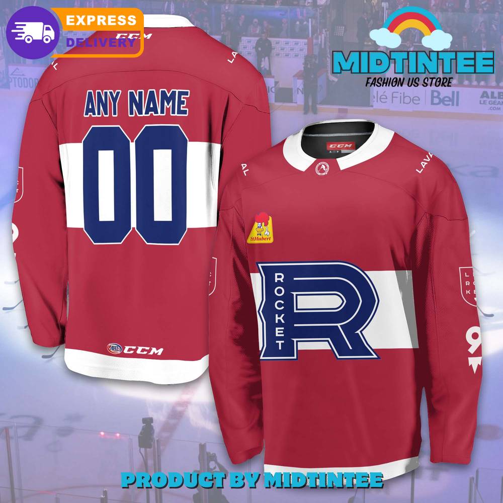 Ahl Laval Rocket 2024 Personalized Hockey Jersey
