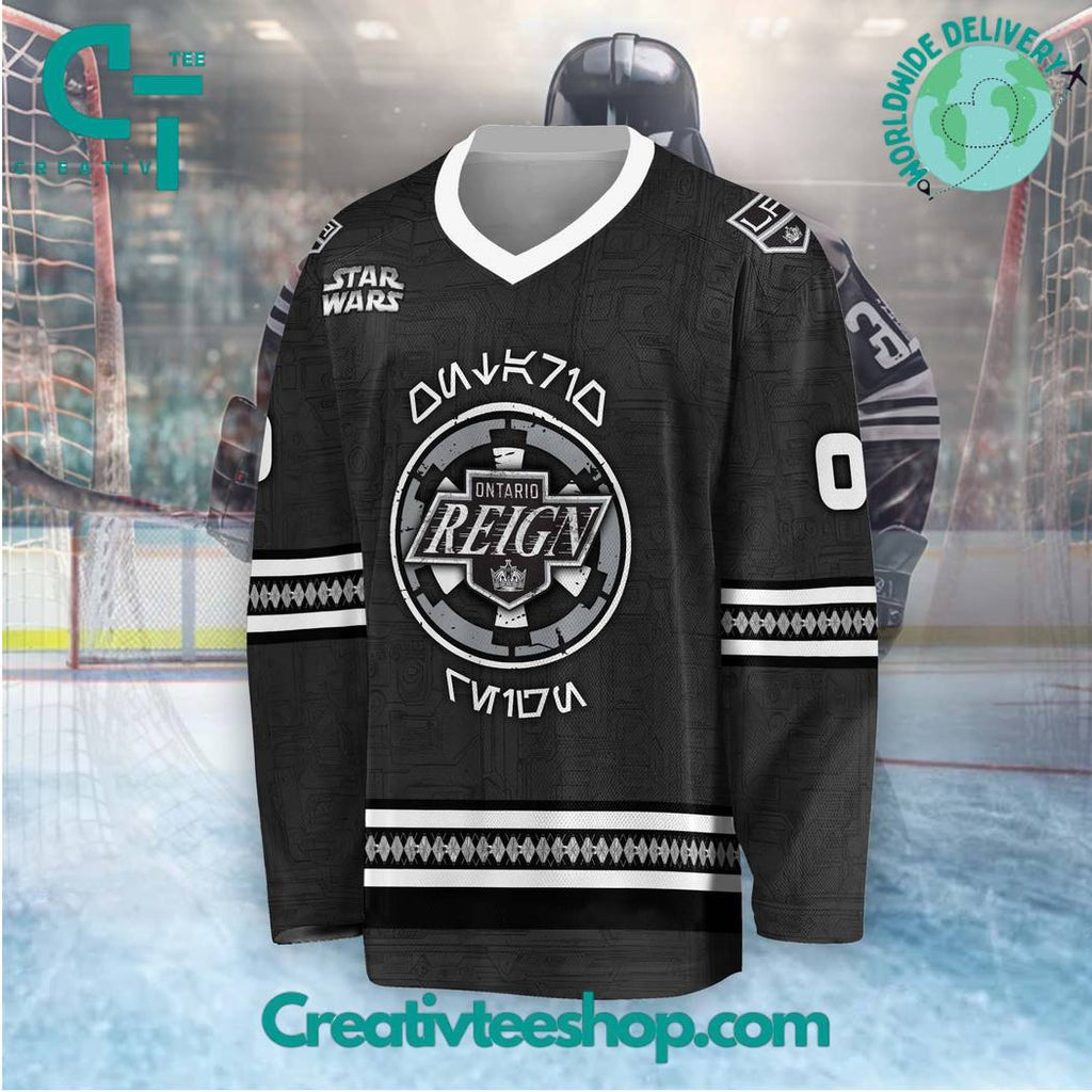 Ahl Ontario Reign X Star Wars 2024 Hockey Jersey