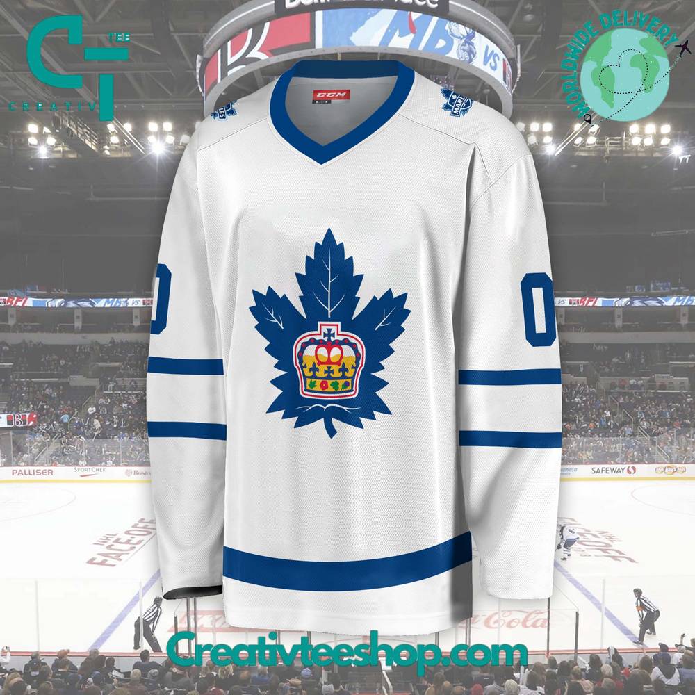 Ahl Toronto Marlies 2024 White Hockey Jersey
