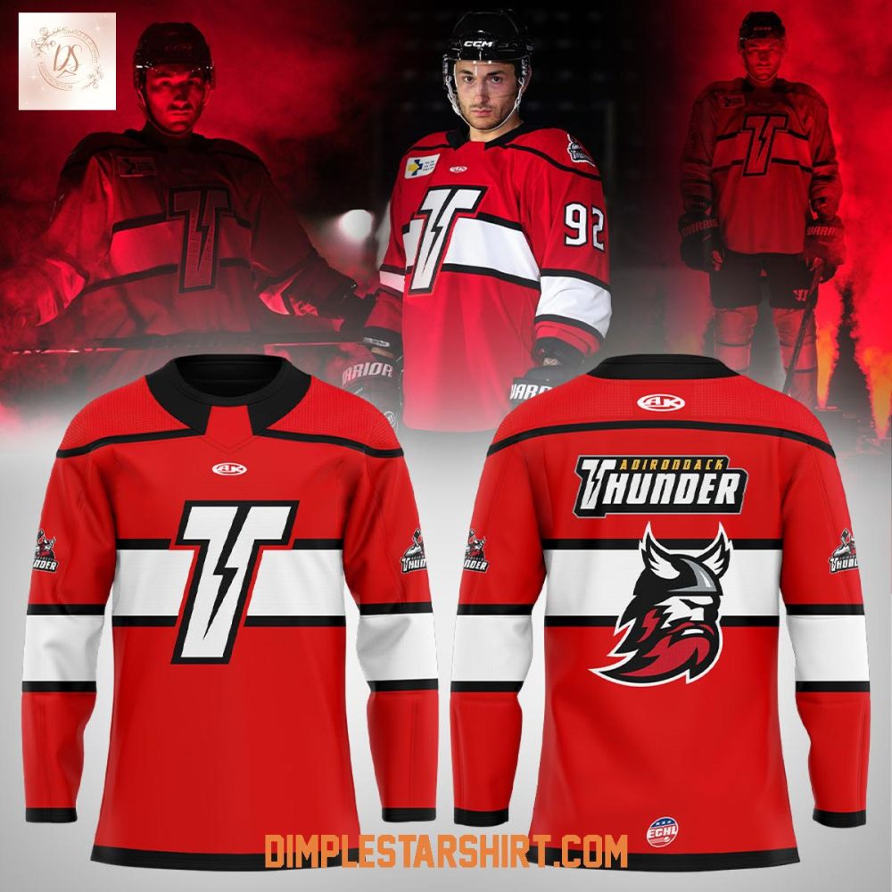 Adirondack Thunder New Uniform Hockey Jersey