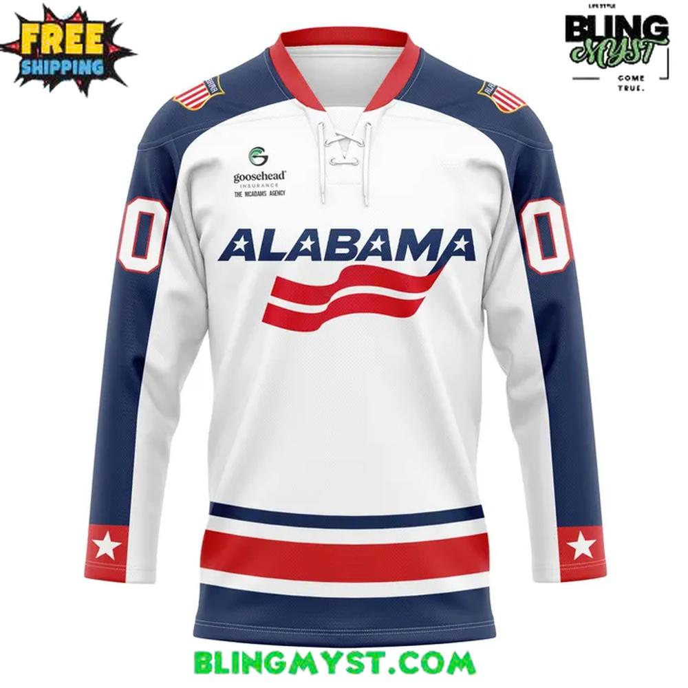 Alabama Men'S Hockey 2026 Military Hockey Jersey