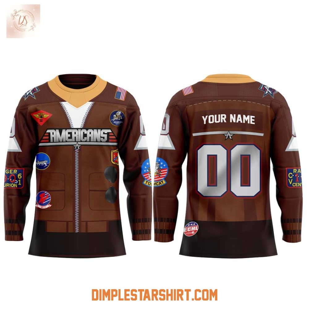 Allen Americans Top Gun Night 2026 Hockey Jersey
