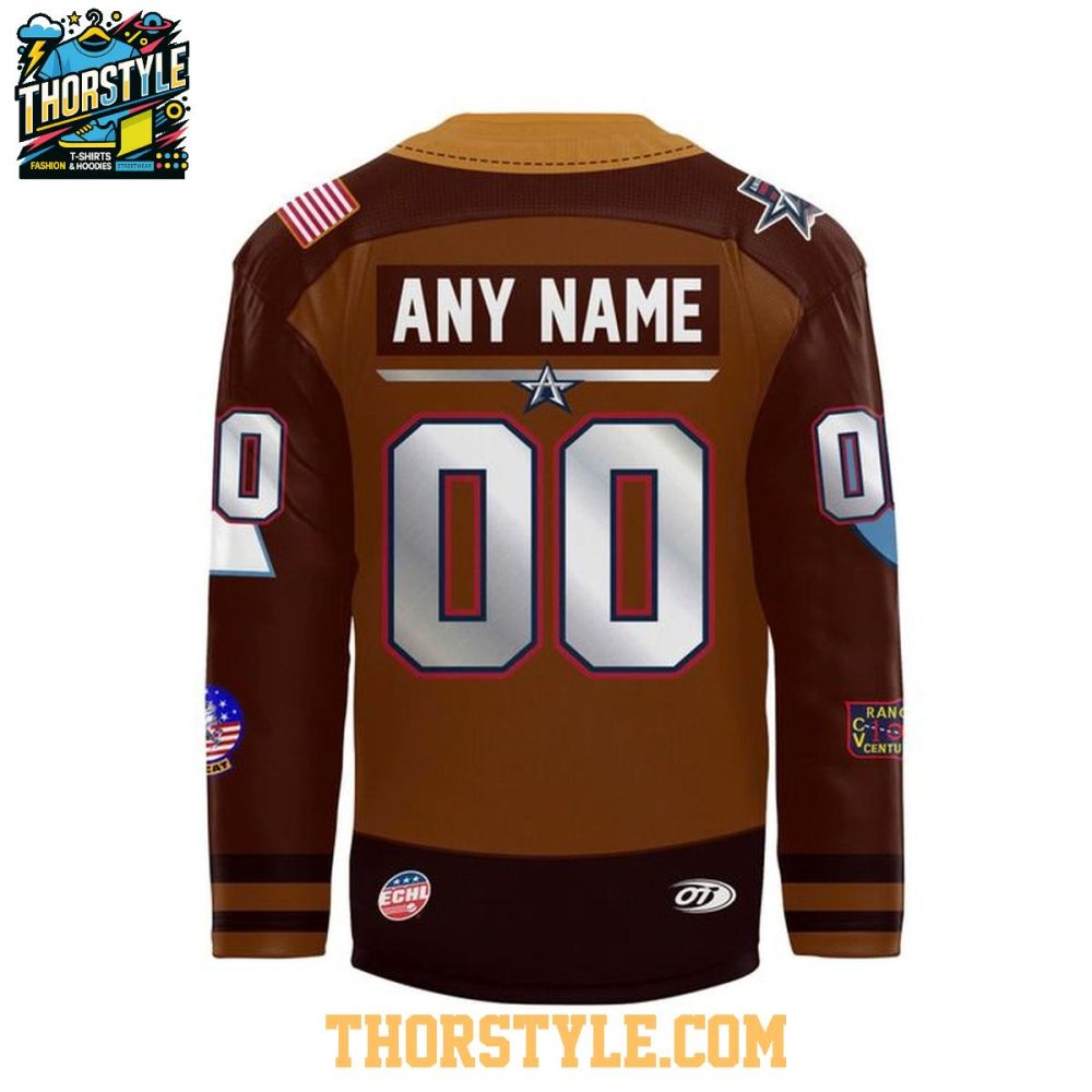 Allen Americans Top Gun Night Usn Night 2026 Personalized Hockey Jersey