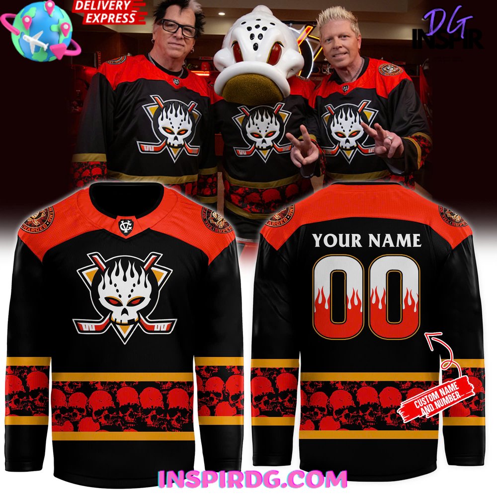 Anaheim Ducks Come Out &amp; Play Night 2025 Jersey
