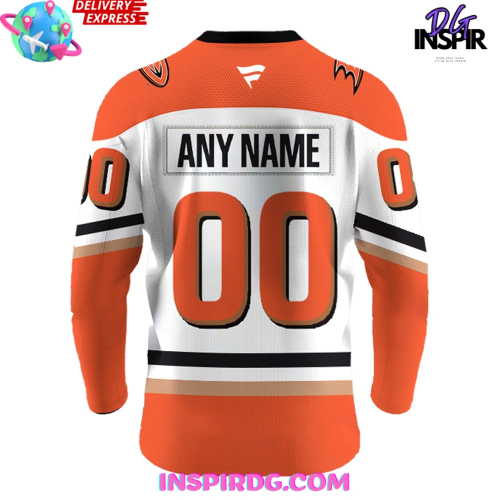 Anaheim Ducks Customized New Hockey Jersey 2024
