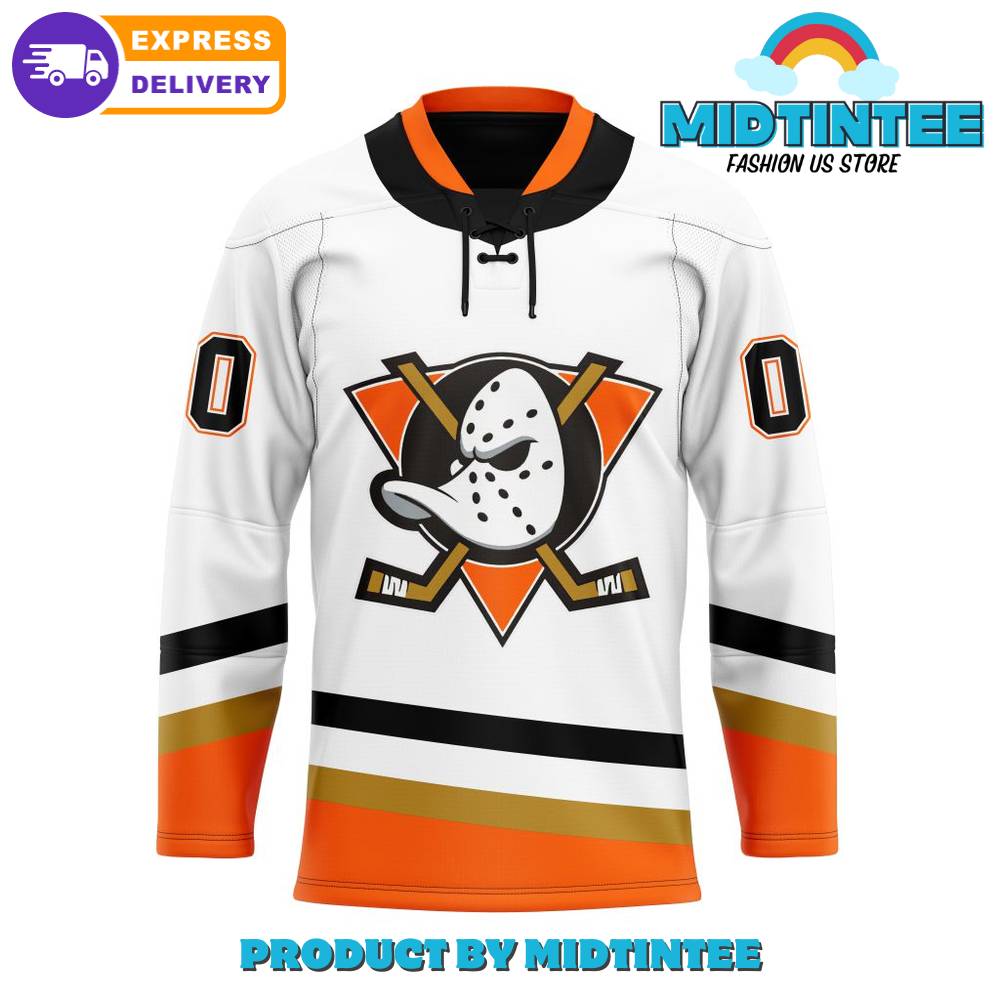 Anaheim Ducks Customized Reverse Retro Hockey Jersey