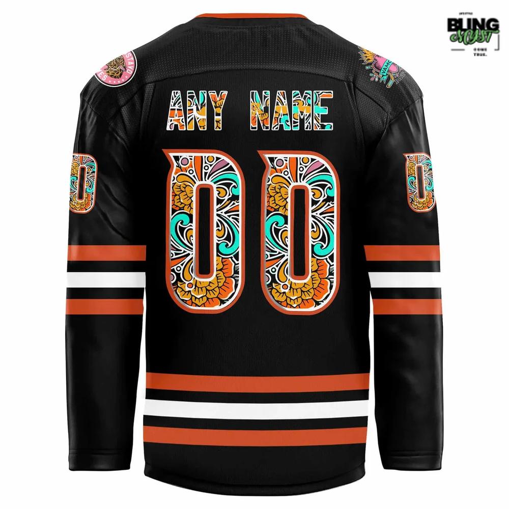 Anaheim Ducks Día De Los Muertos 2025 Hockey Jersey