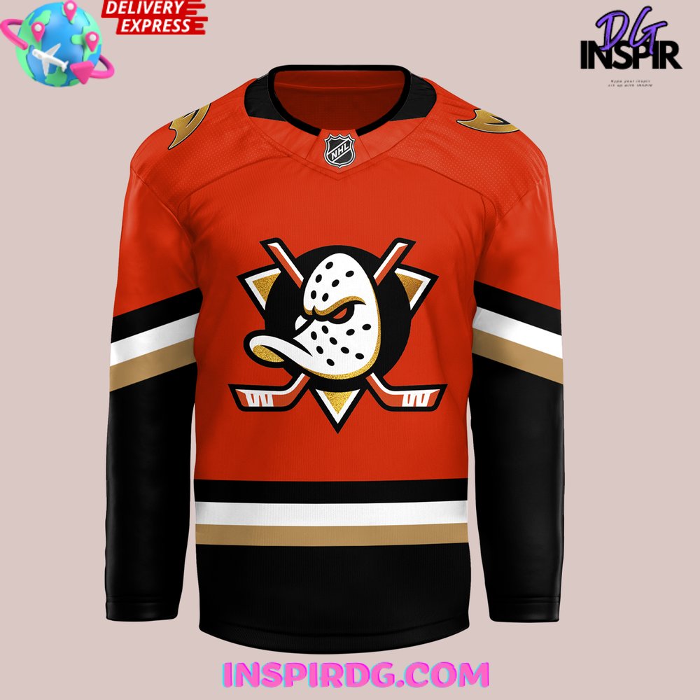Anaheim Ducks Hello Kitty Limited Edition Hockey Jersey