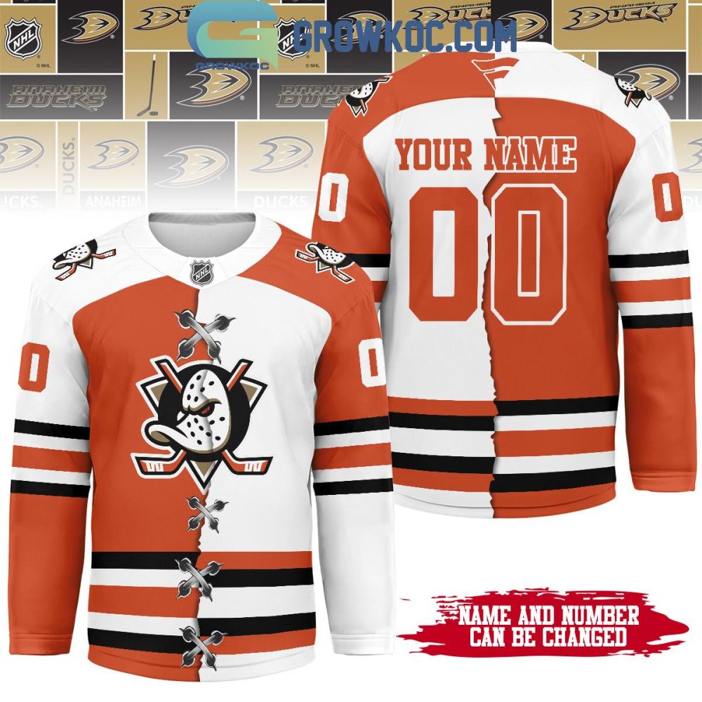 Anaheim Ducks Mix Home Away Hockey Jersey